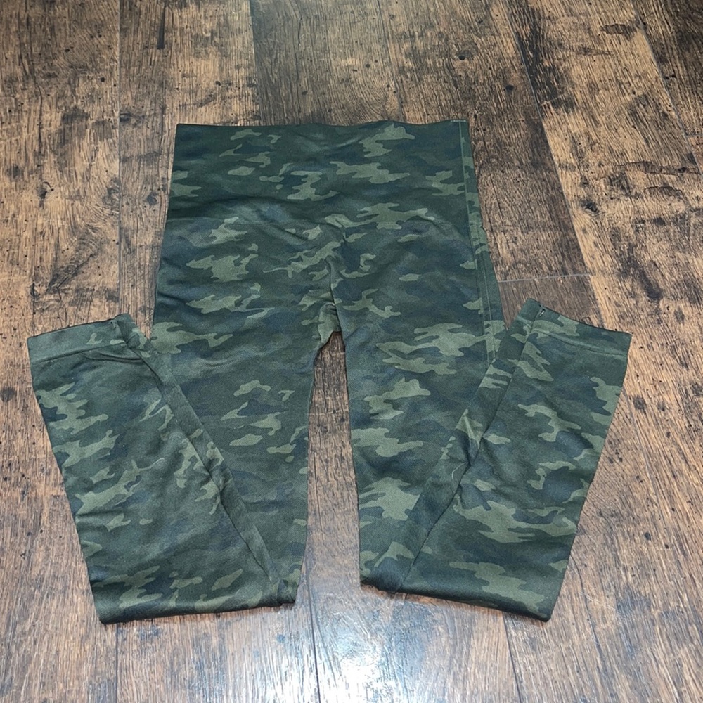 SPANX camo leggings